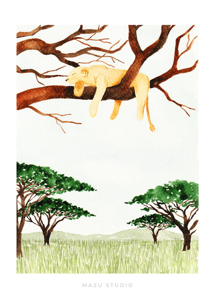 Kenya Art Print