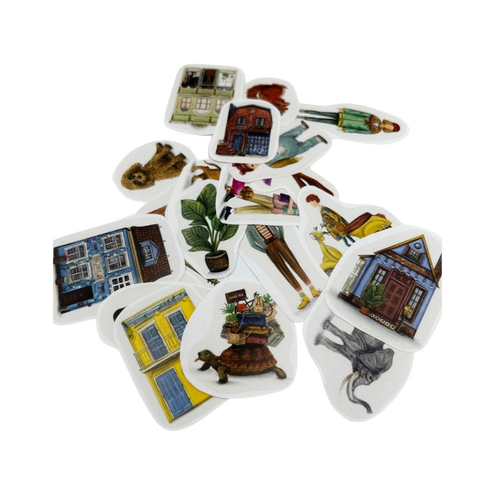 Figures Sticker Set