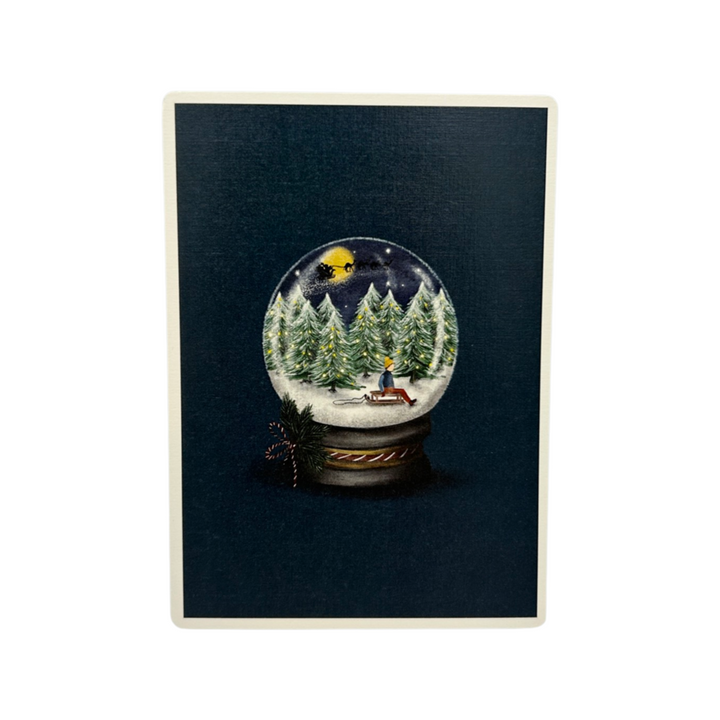 Snow Globe Postcard