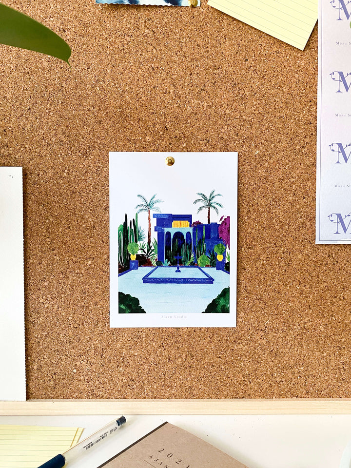 Majorelle Art Print