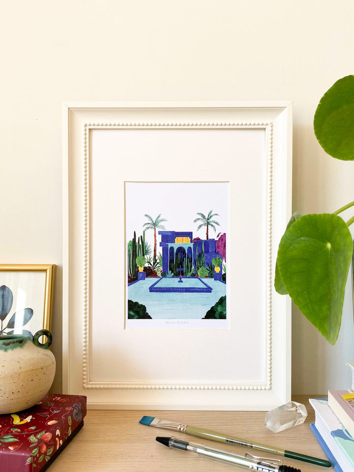 Majorelle Art Print