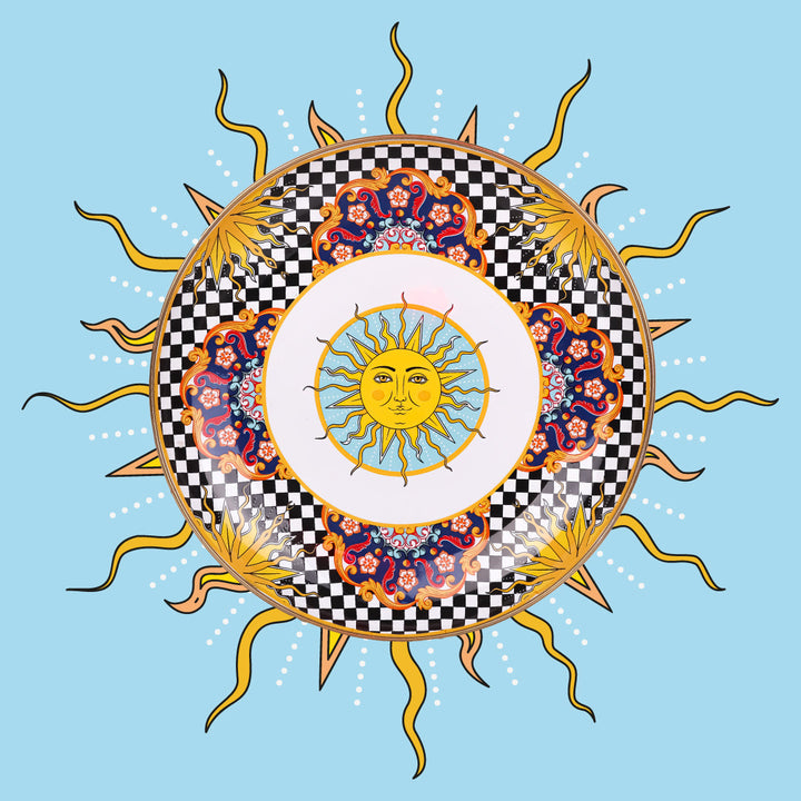 Misharu Enamel Plate