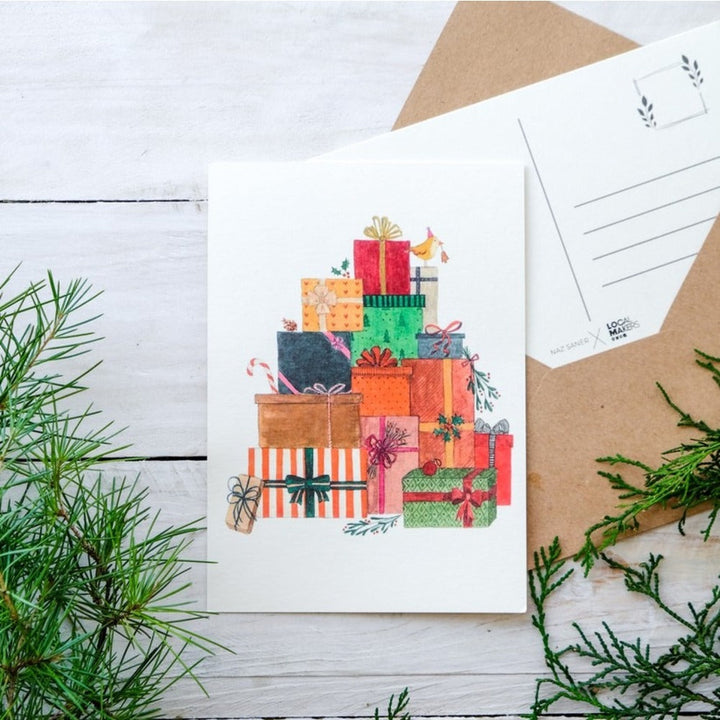 Christmas Postcard No.3 Gifts