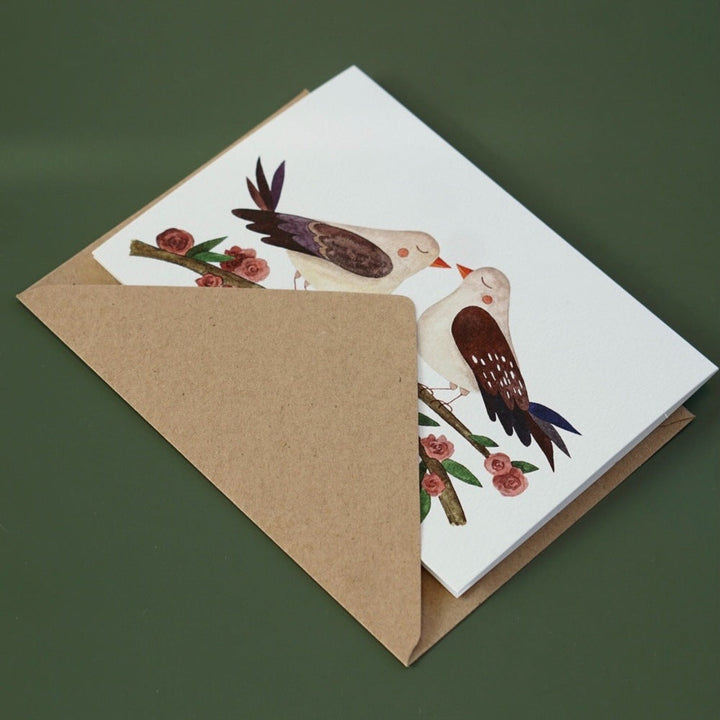Greeting Card Birds