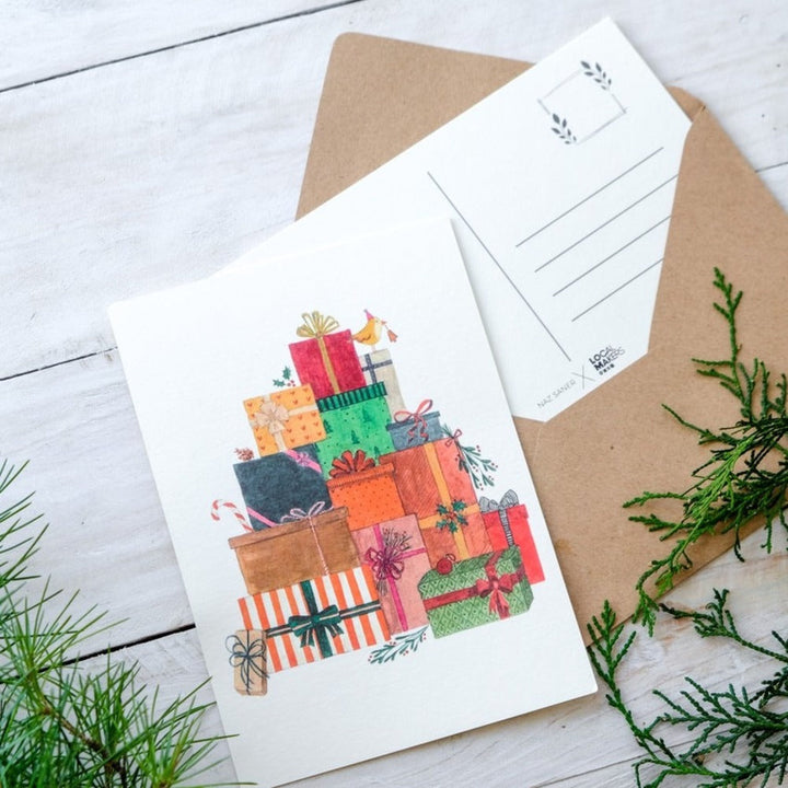 Christmas Postcard No.3 Gifts