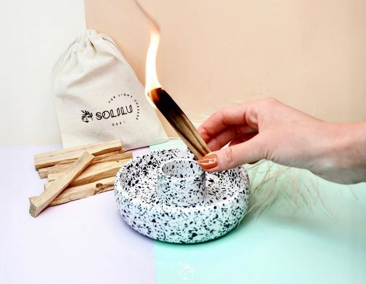 Terrazo Incense Holder