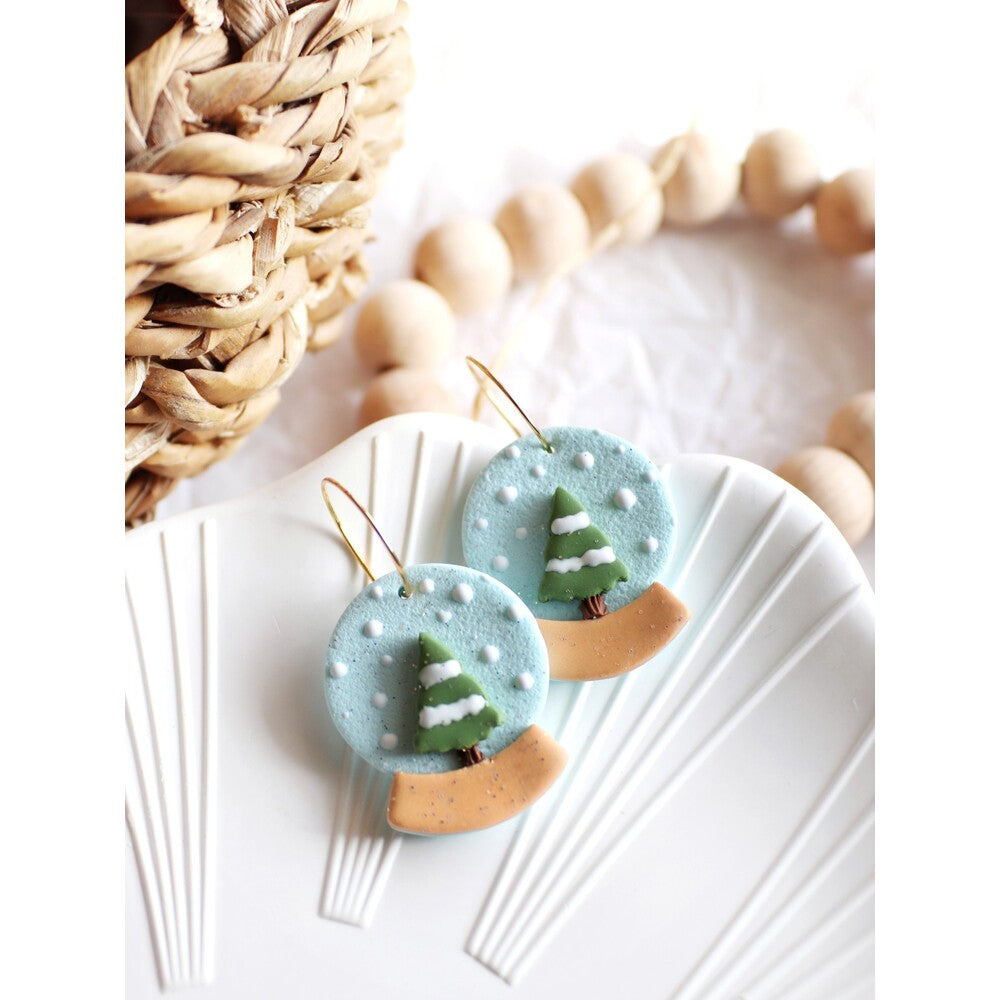 Snowglobe Earring