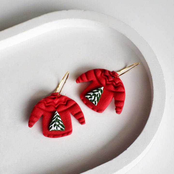 Christmas Sweater Earring