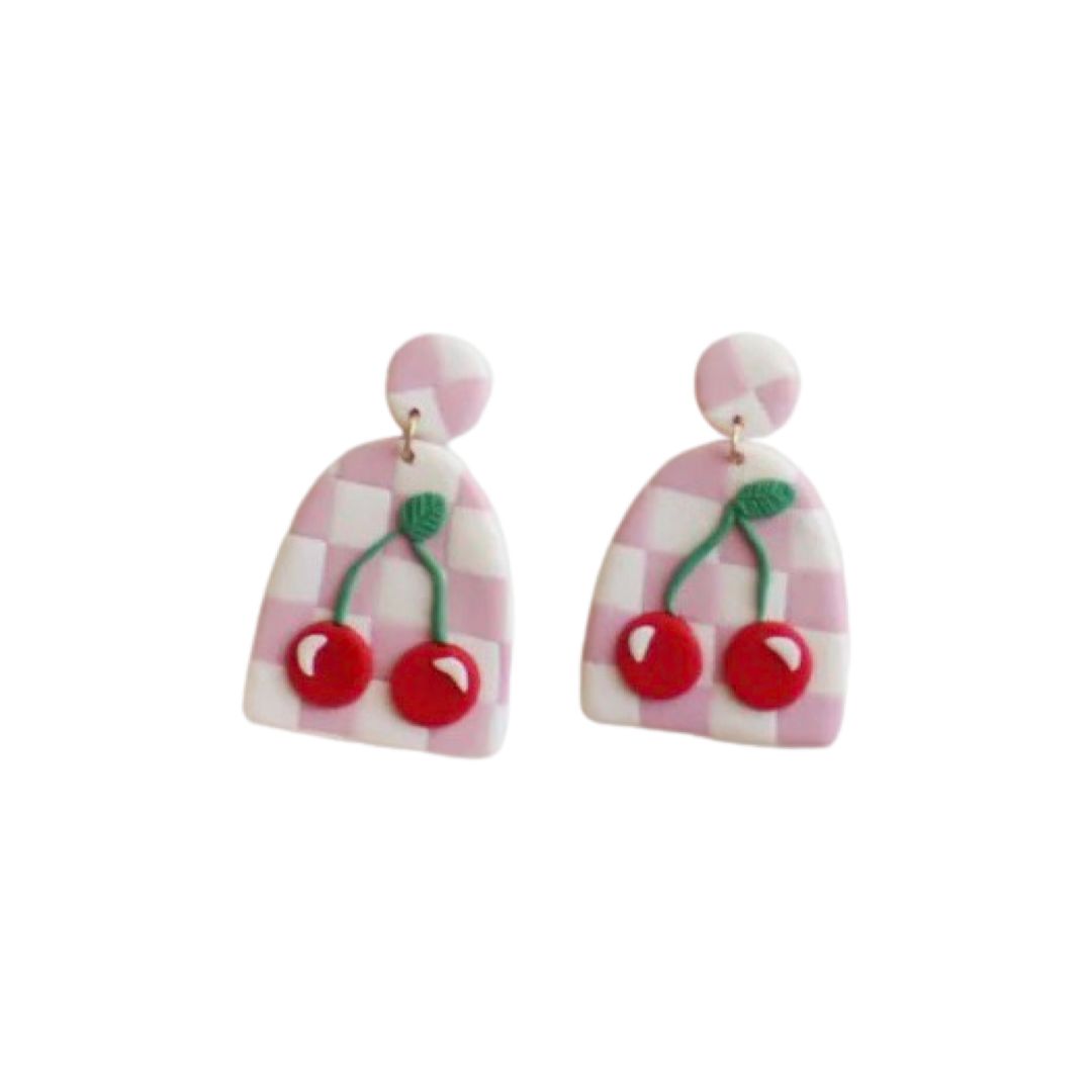 Candy Cherry Earring