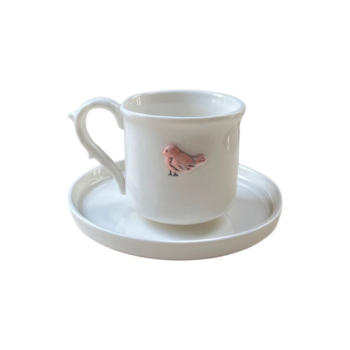 Rustik Bird Turkish Coffee Cup