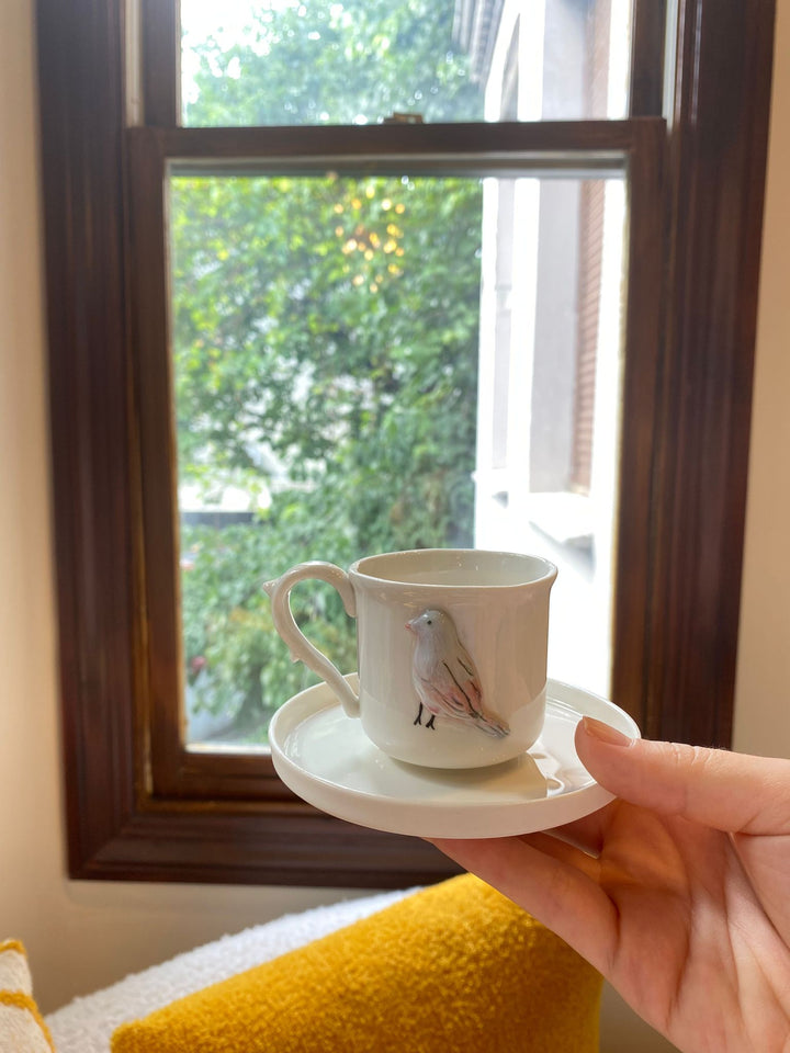 Rustik Big Bird Cup Of Turkish Coffee