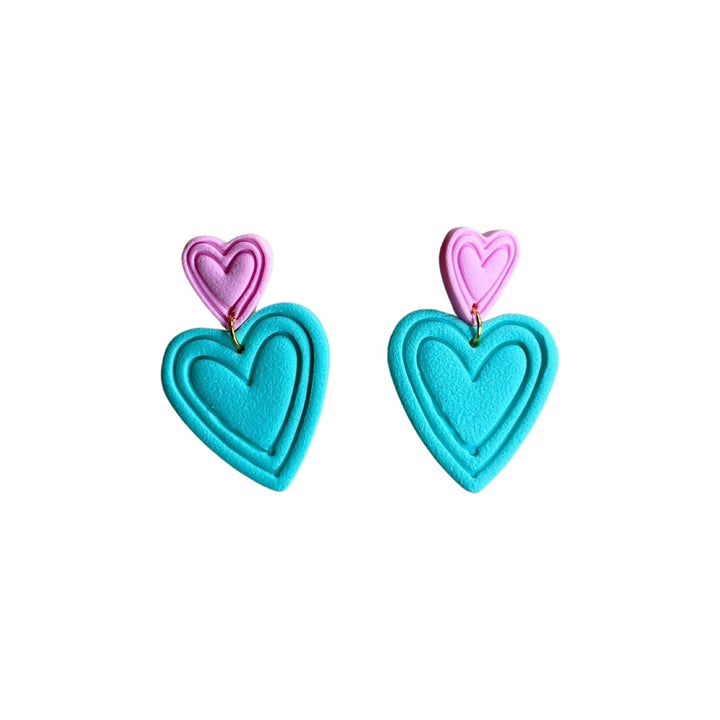 Double Heart Earring