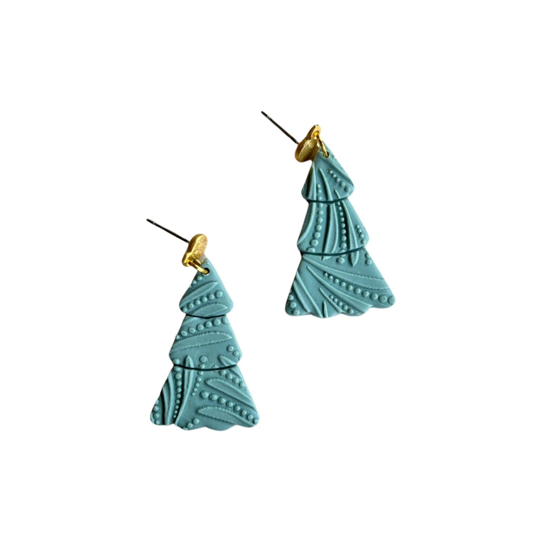 Mint Pine Earring