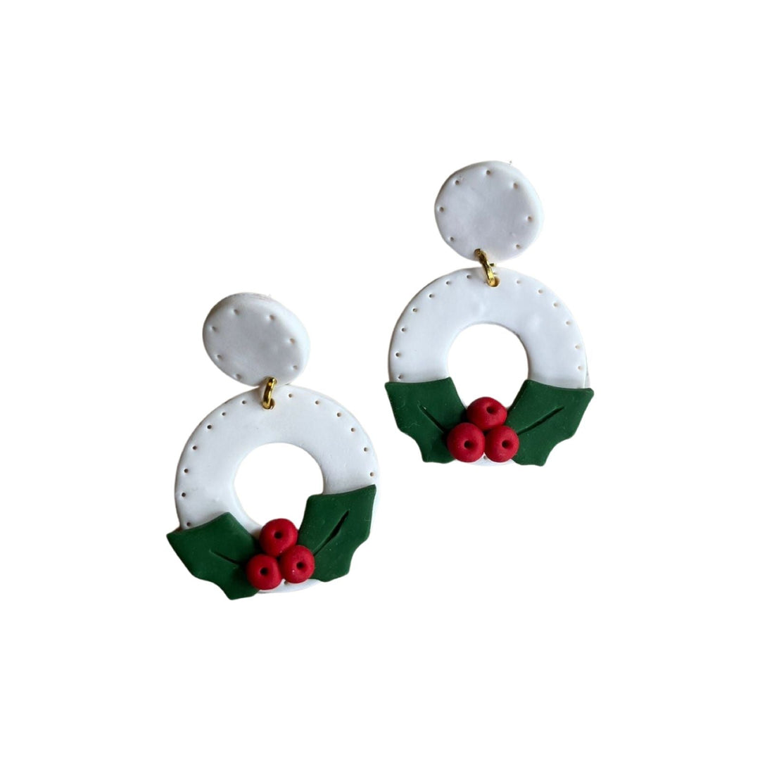 White Cochina No.2 Earring