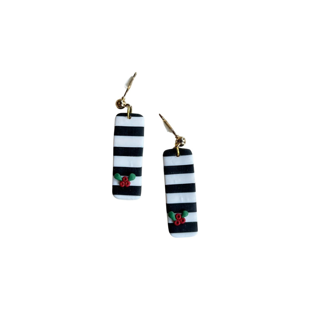 Striped Stick Earring