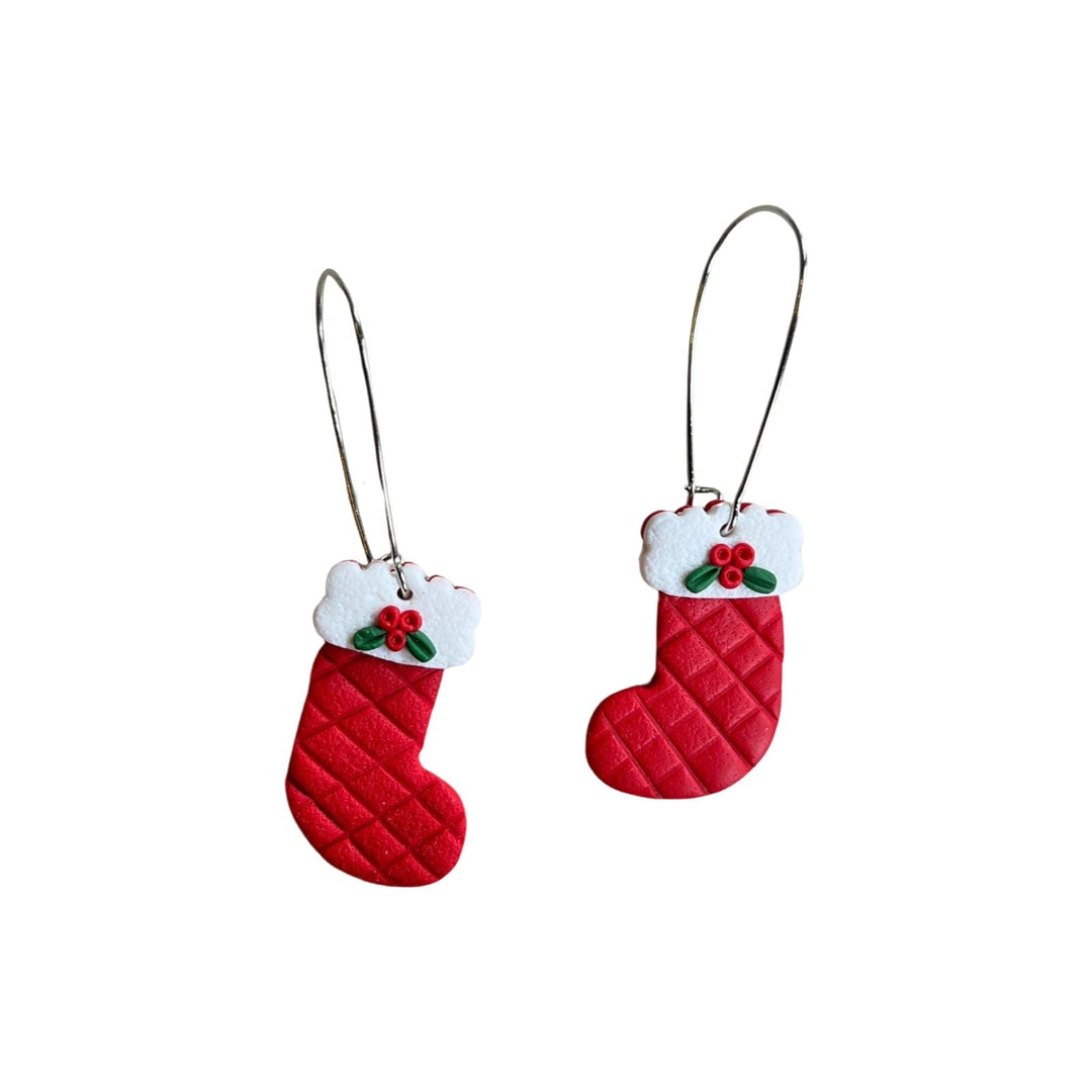 Christmas Socks Earring