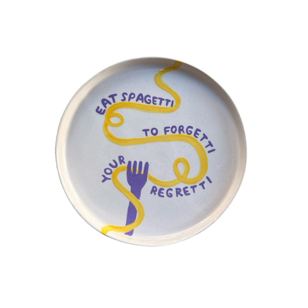 Eat Spagetti To Forgetti Your Regfetti Plate