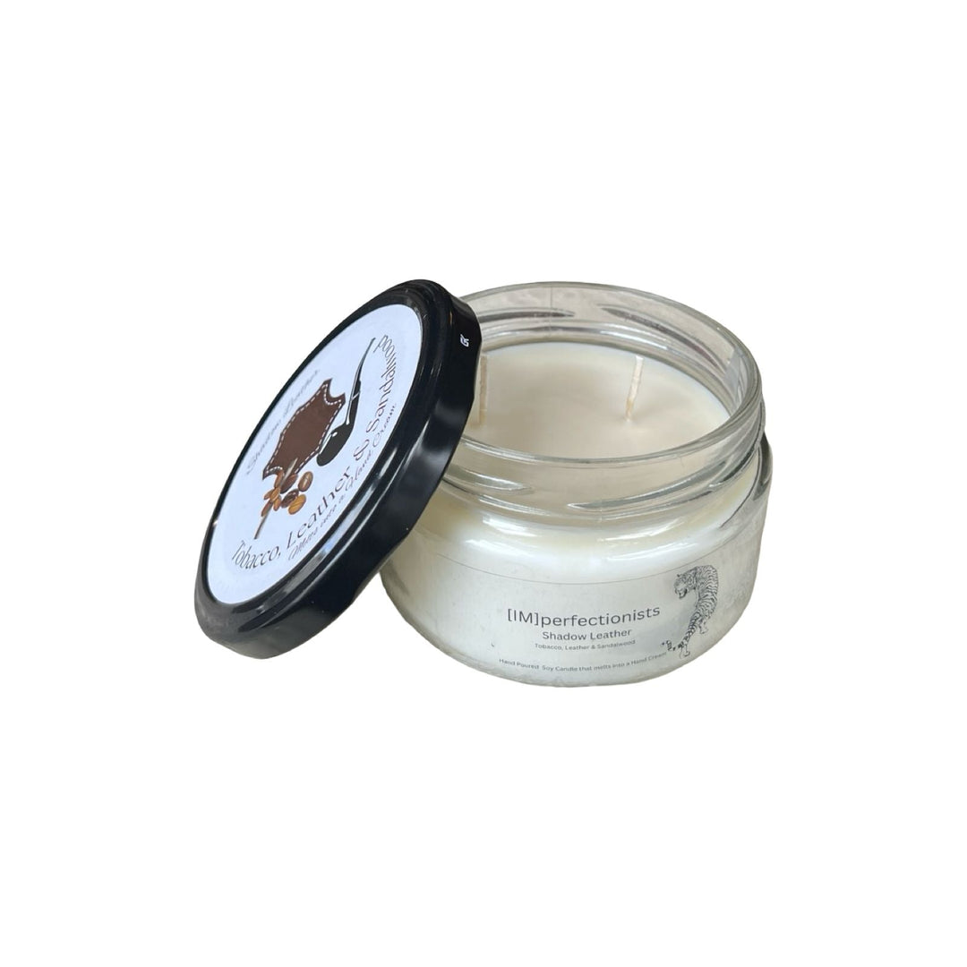 Shadow Leather Candle