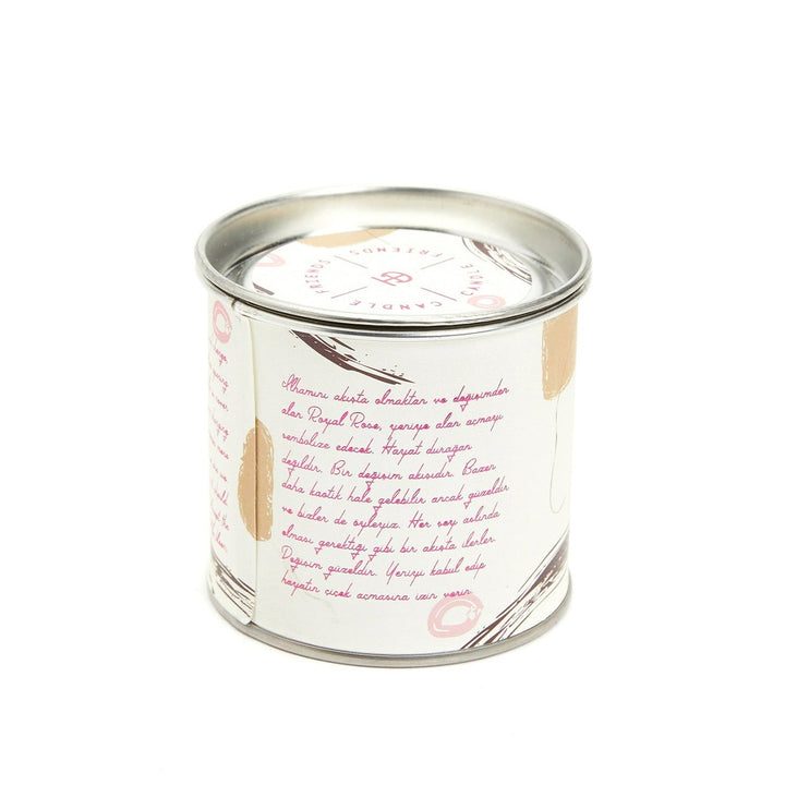 No.8 Royal Rose Tin Candle