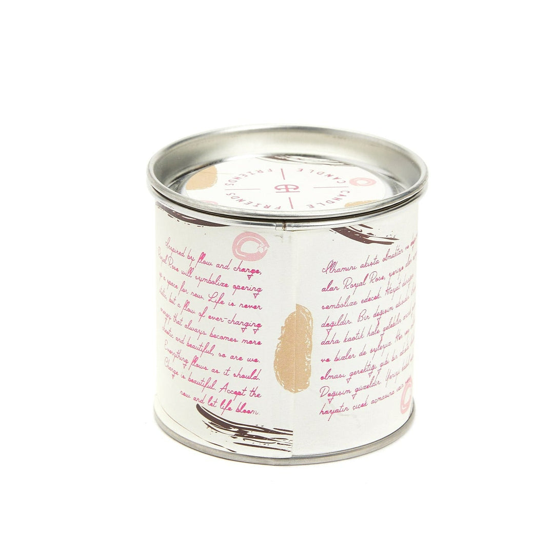 No.8 Royal Rose Tin Candle