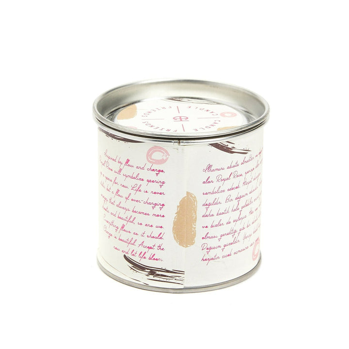 No.8 Royal Rose Tin Candle