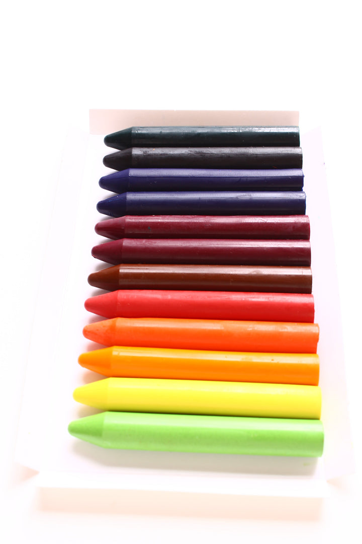 Hard Wax Pencil Crayon Set