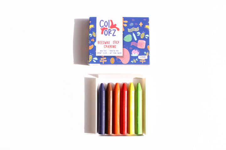 Hard Wax Pencil Crayon Set