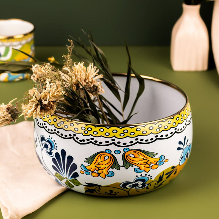 Selge Enamel Bowl