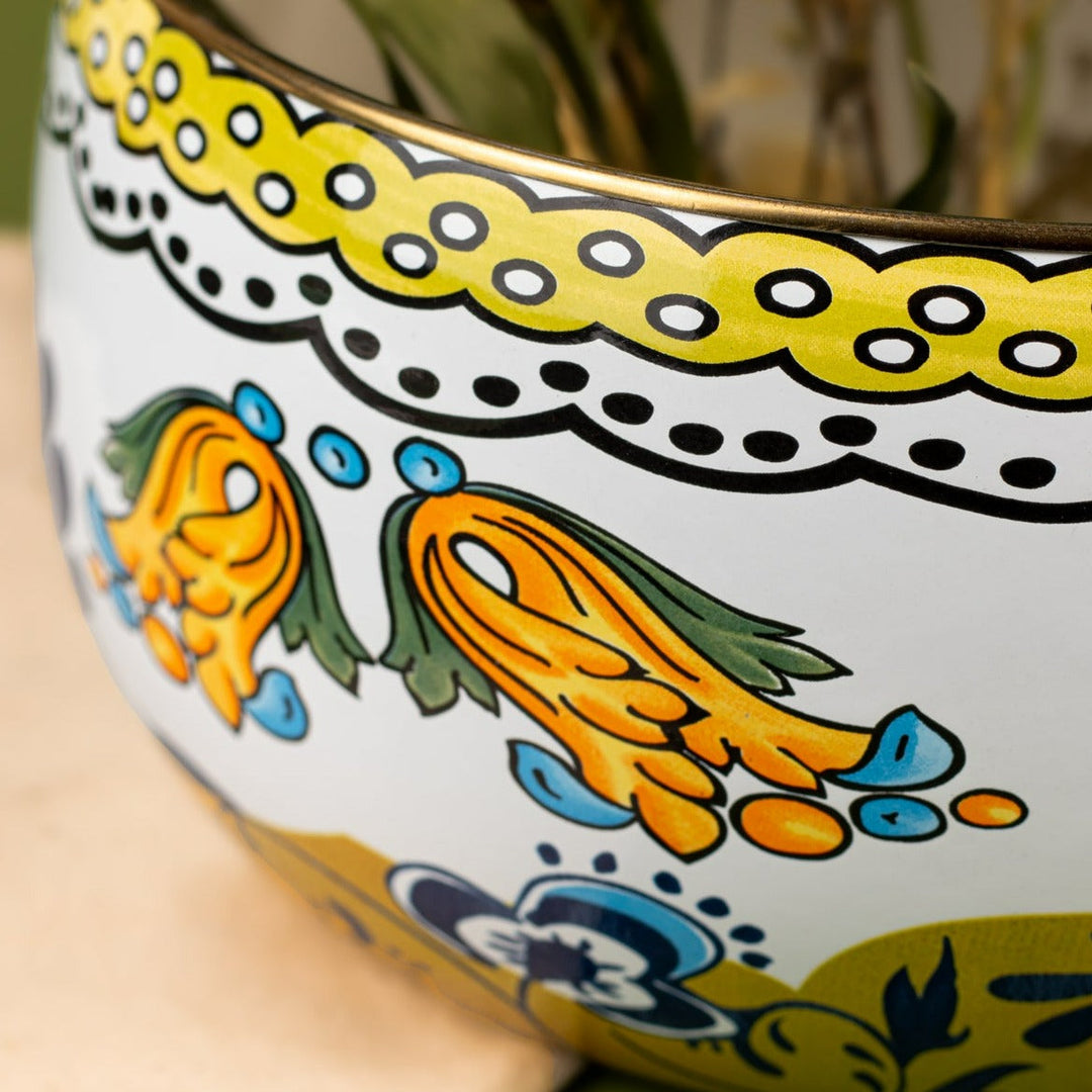 Selge Enamel Bowl