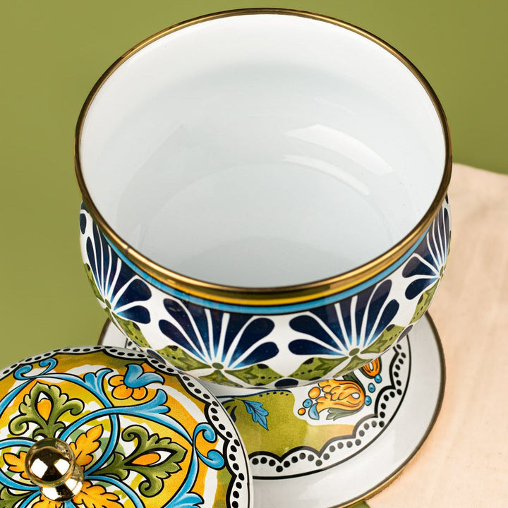 Selge Enamel Candy Bowl