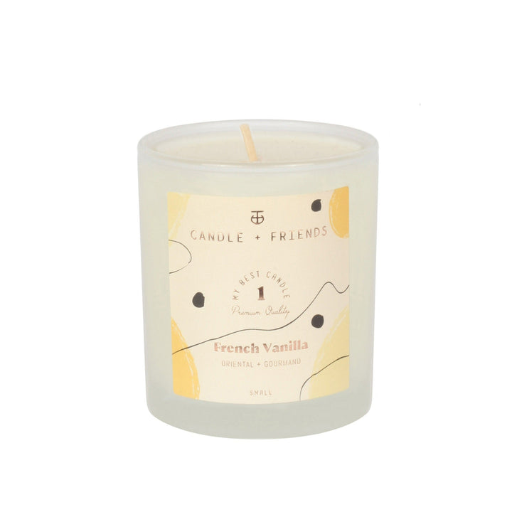 No.1 French Vanilla Glass Candle