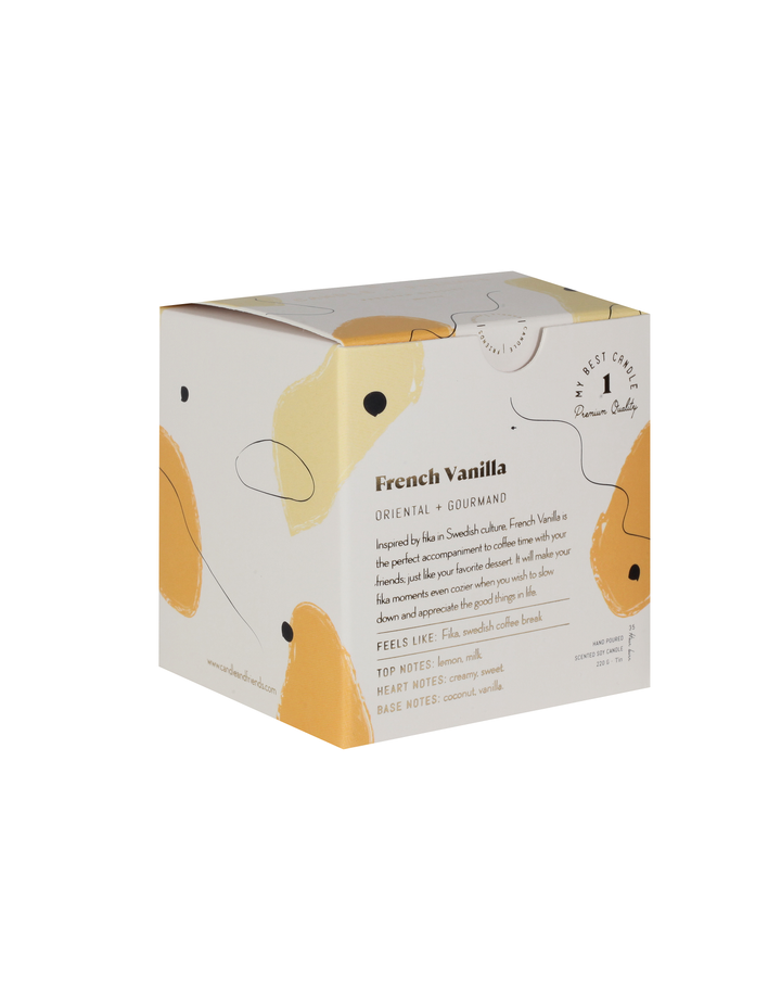 No.1 French Vanilla Tin Candle