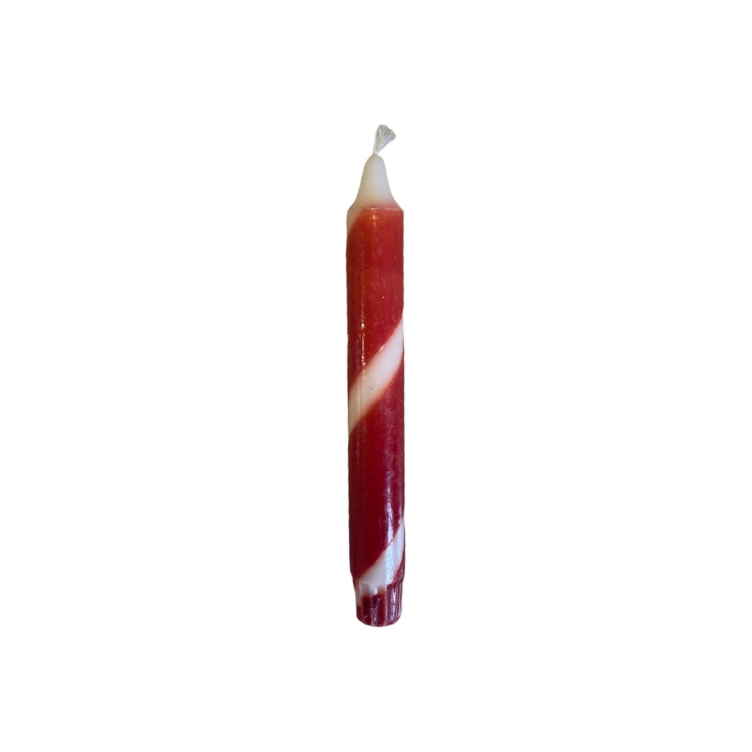 Candy Cane Candle