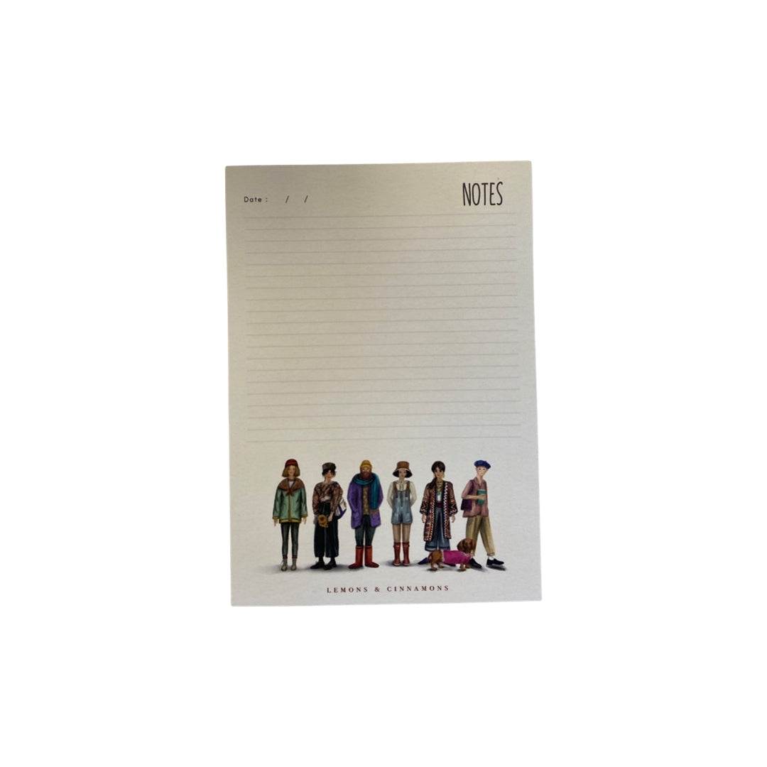 Figures Midi Desktop Notepad