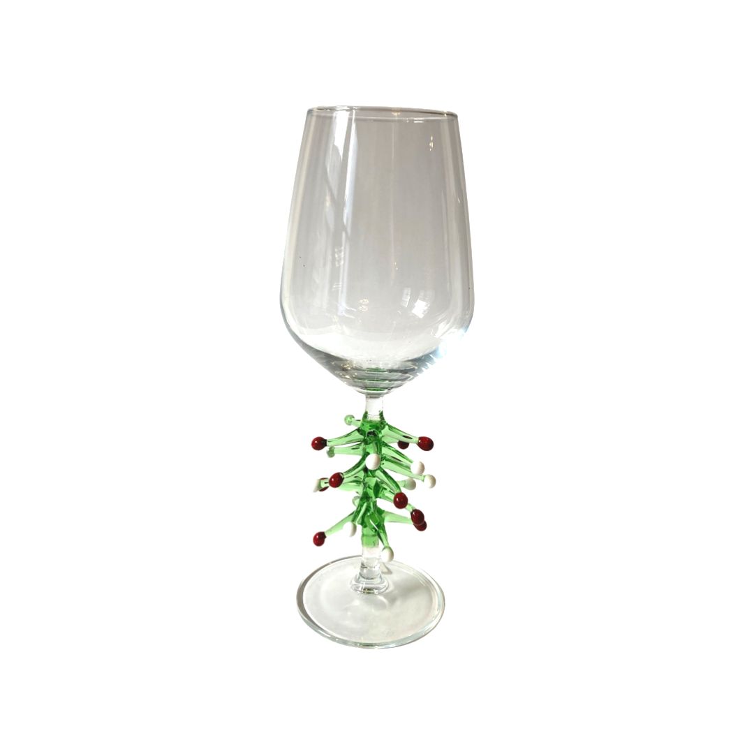 Christmas Pine Tree Goblet