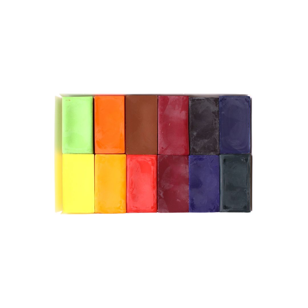 Hard Wax Block Pastel Set