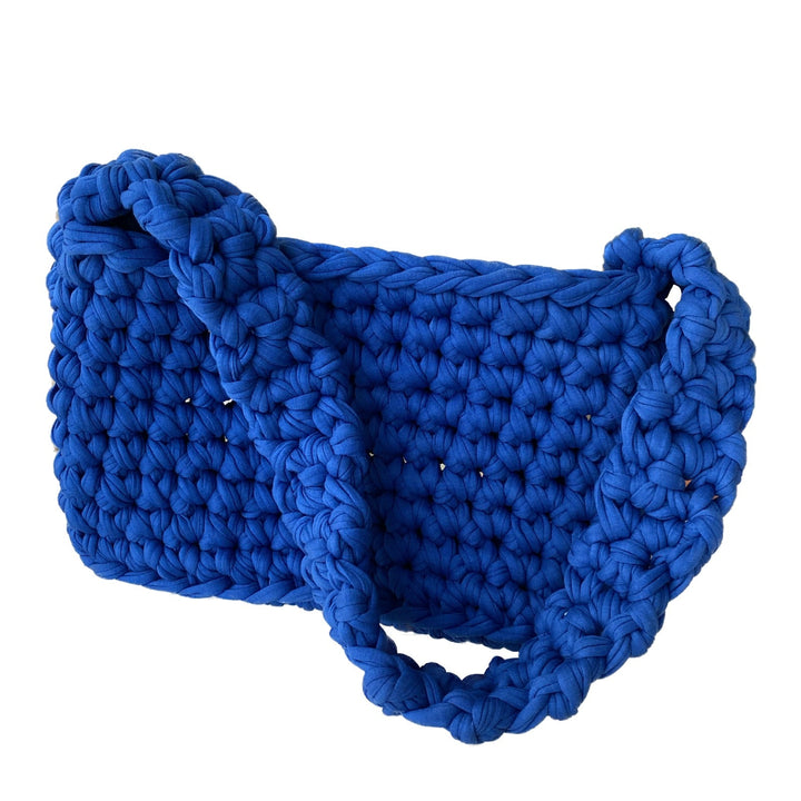 Knitted Bag Blue