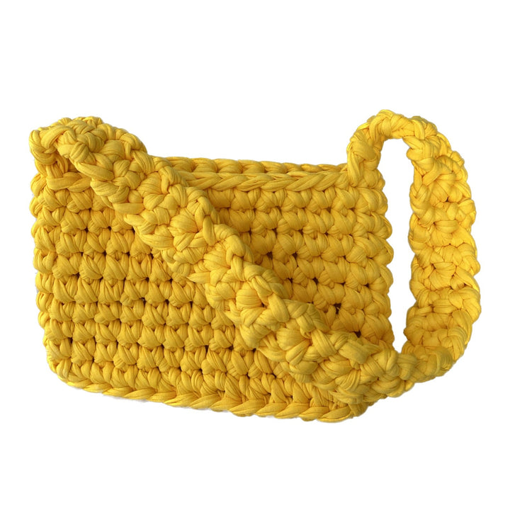 Knitted Bag Yellow