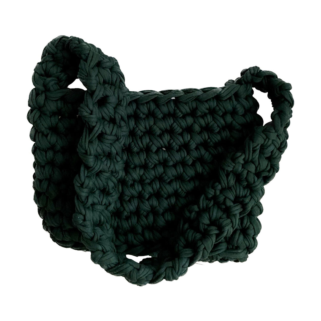 Knitted Bag Pine Green