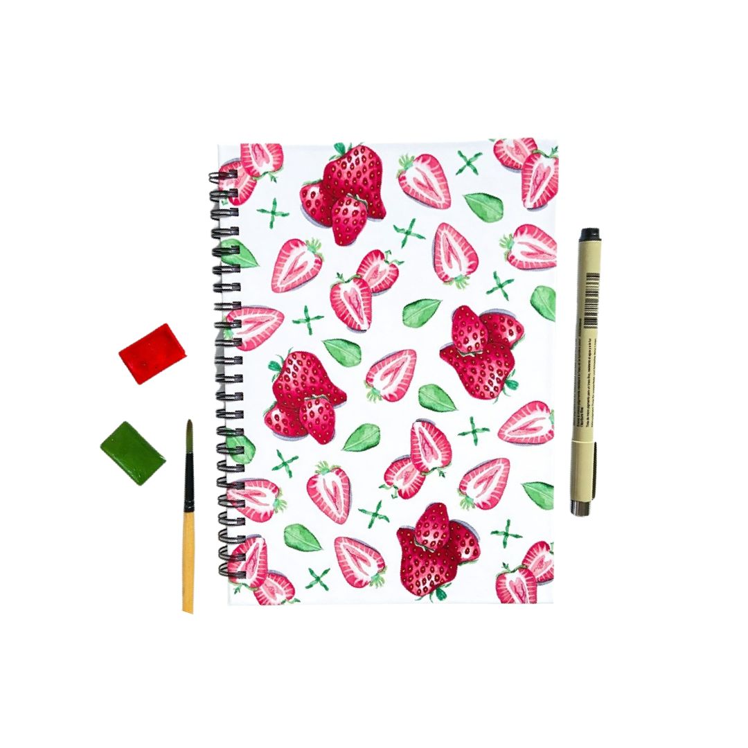 Strawberry A5 Notebook