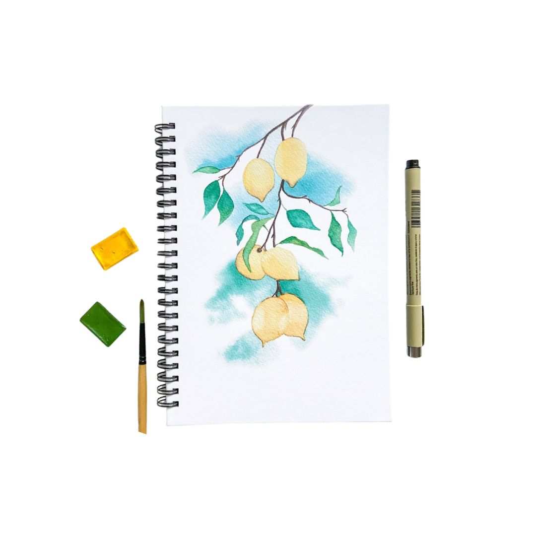 Lemon A5 Notebook