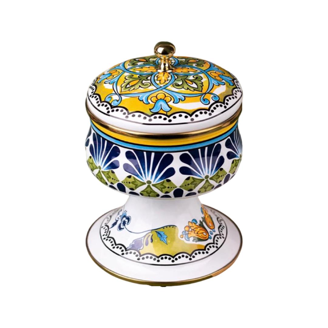 Selge Enamel Candy Bowl