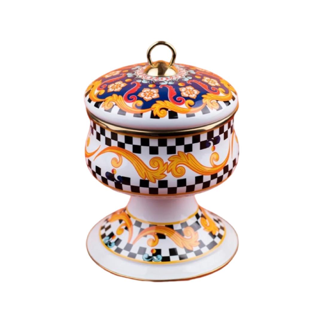 Misharu Enamel Candy Bowl