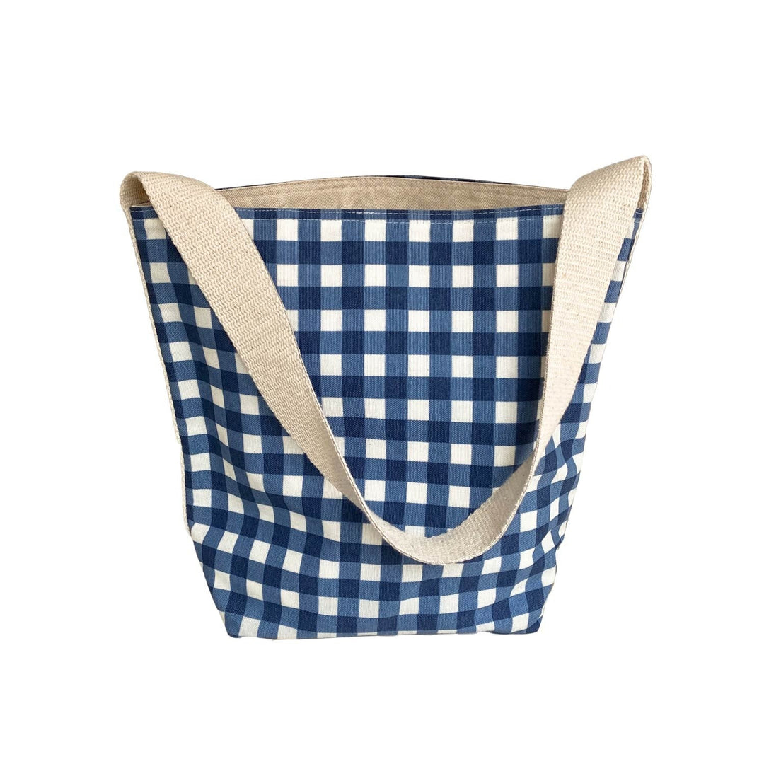 Blue Gingham Bag