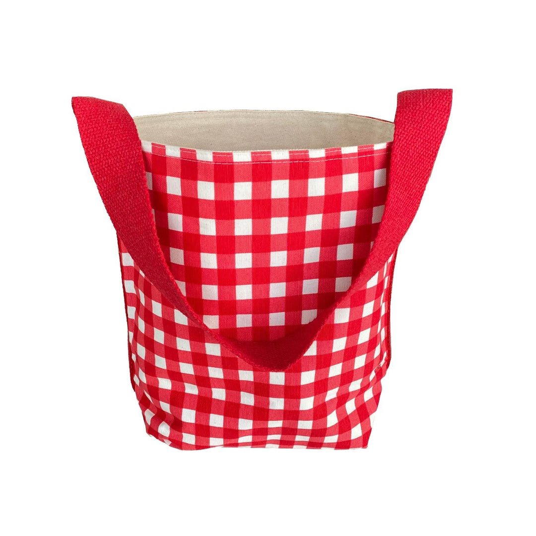 Red Gingham Bag