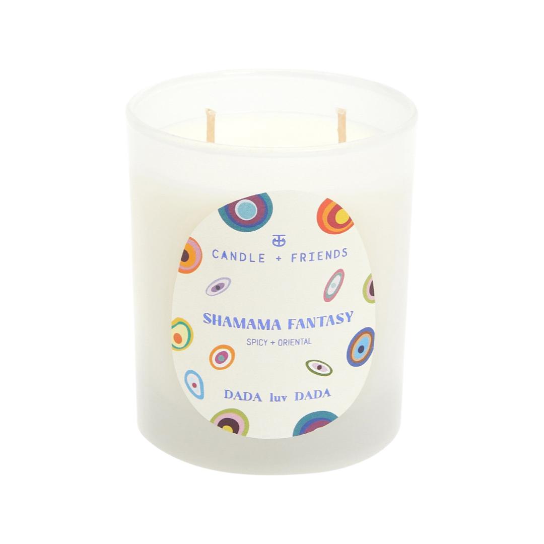 Shamama Fantasy Medium Glass Candle