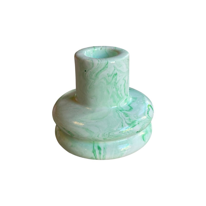 Limited Edition Candle Holder Green 1