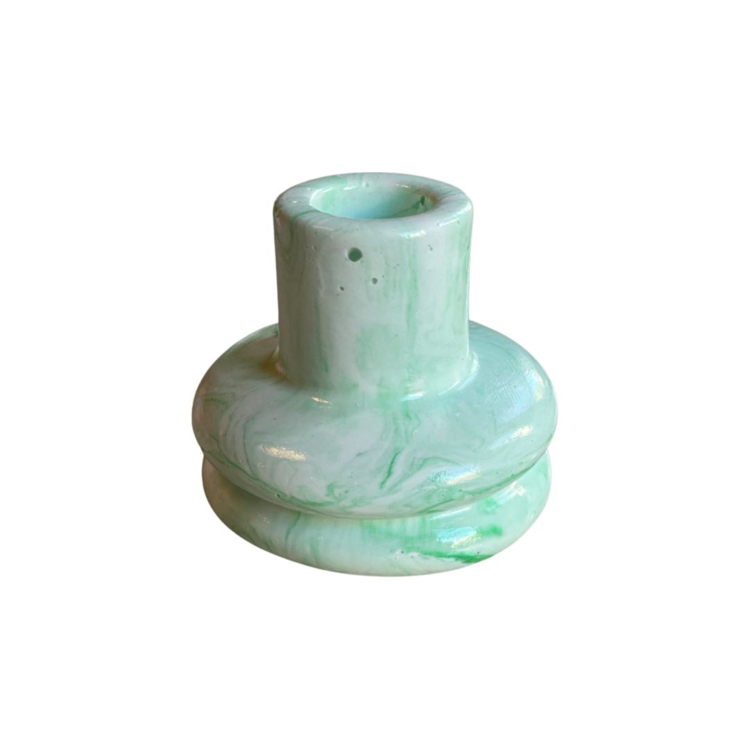 Limited Edition Candle Holder Green 1