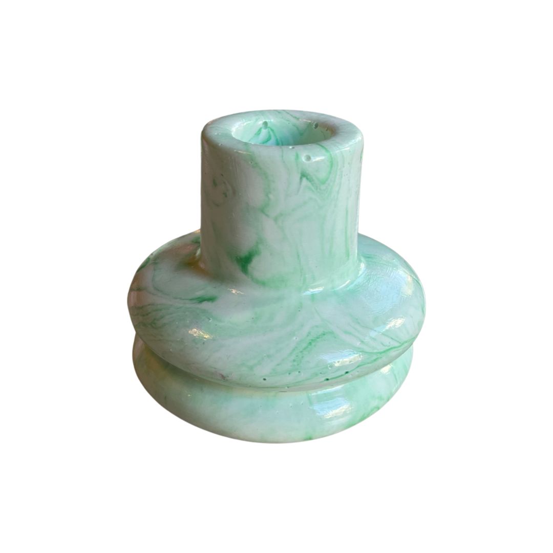 Limited Edition Candle Holder Green 1