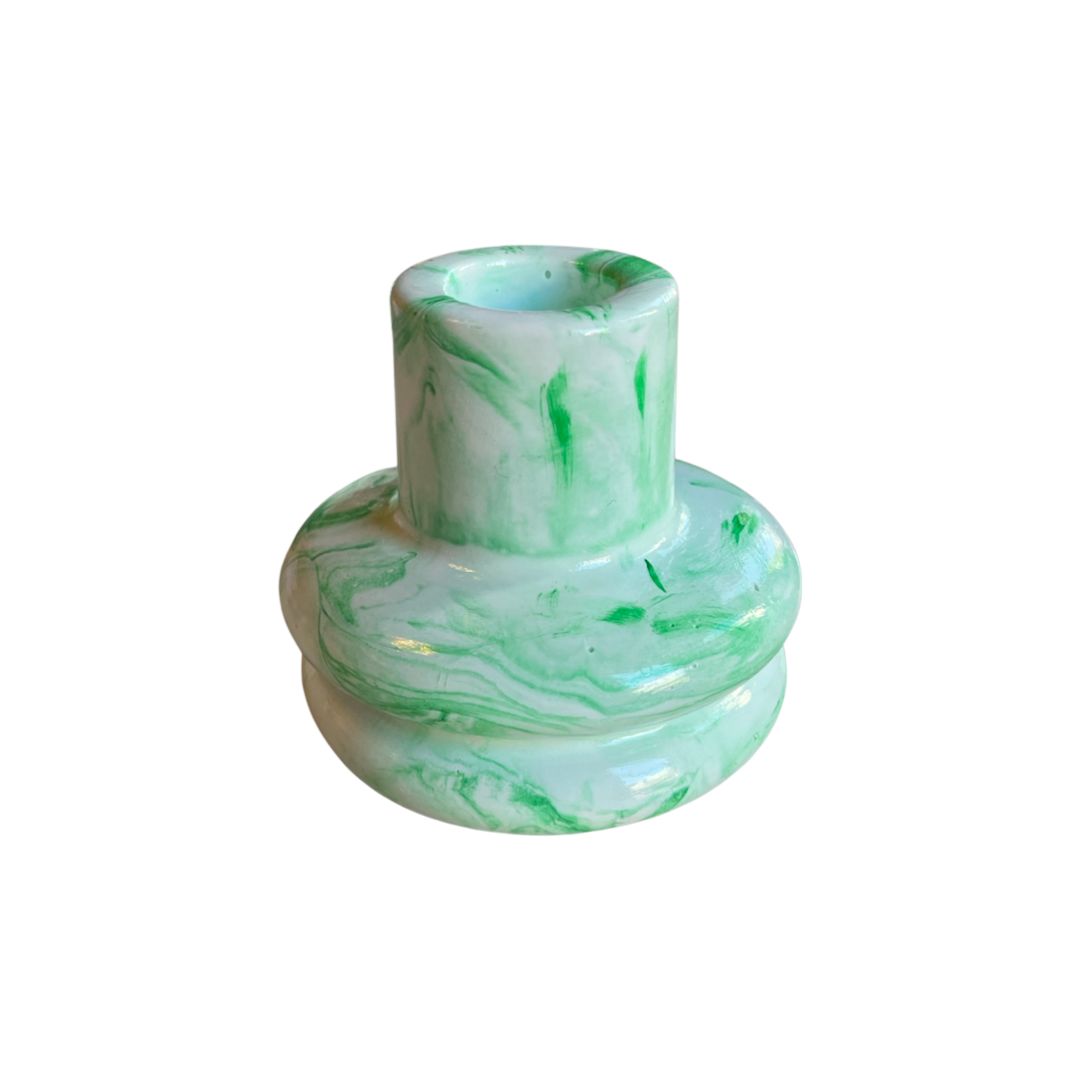 Limited Edition Candle Holder Green 2